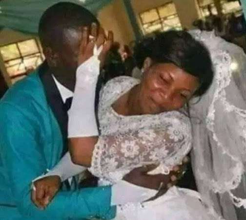cette femme a refusé d embrasser son mari le jour de leur mariage