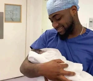 Singer Davido, whose real name is David Adeleke welcomes a baby boy with his wife, Chioma Avril Rowland.