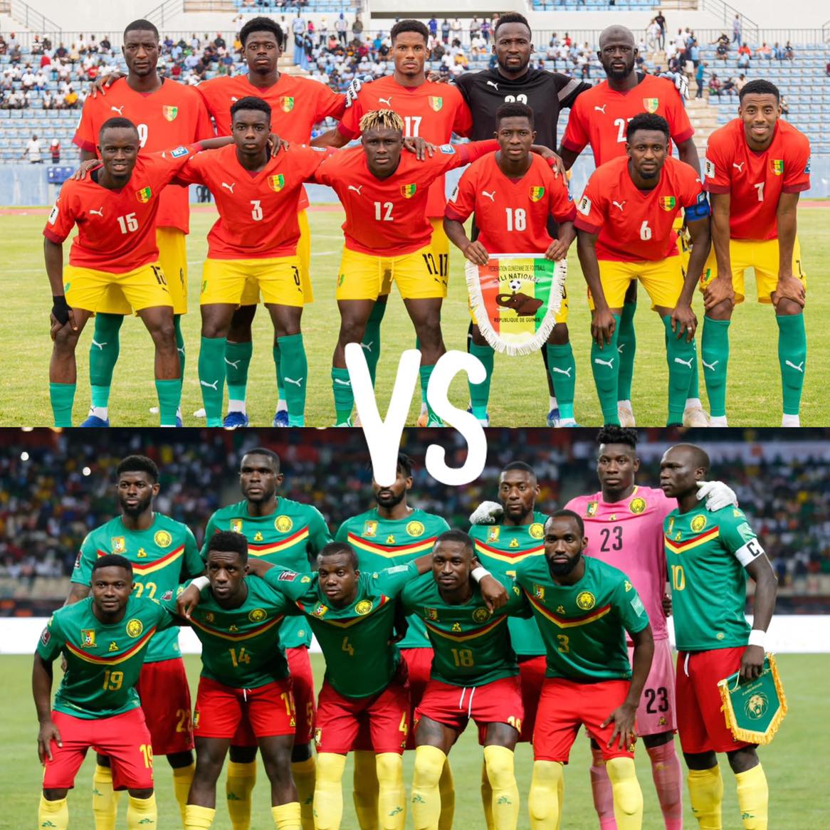 match cameroun guinée conakry CAN 2024